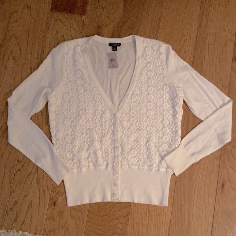New with Tags Ann Taylor Cardigan Sweater S P